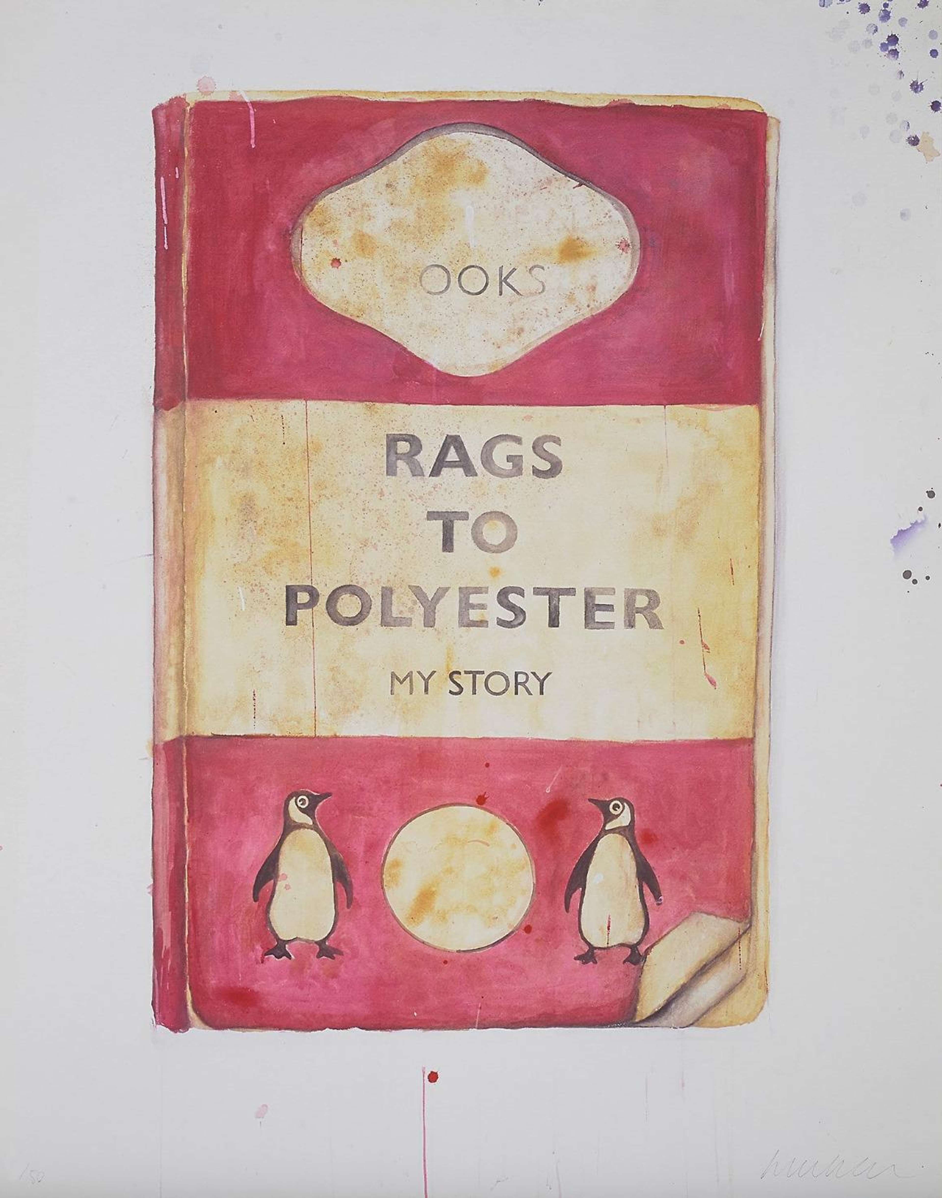 Rags To Polyester - Signed Print by Harland Miller 2014 - MyArtBroker