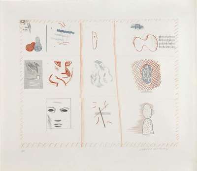 Franco-American Mail - Signed Print by David Hockney 1977 - MyArtBroker