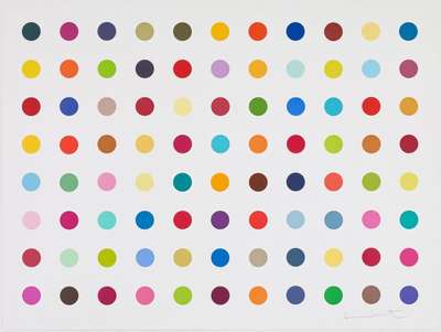 M-Fluorobenzoyl Chloride - Signed Print by Damien Hirst 2018 - MyArtBroker