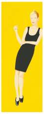 Alex Katz: Black Dress (Oona) - Signed Print