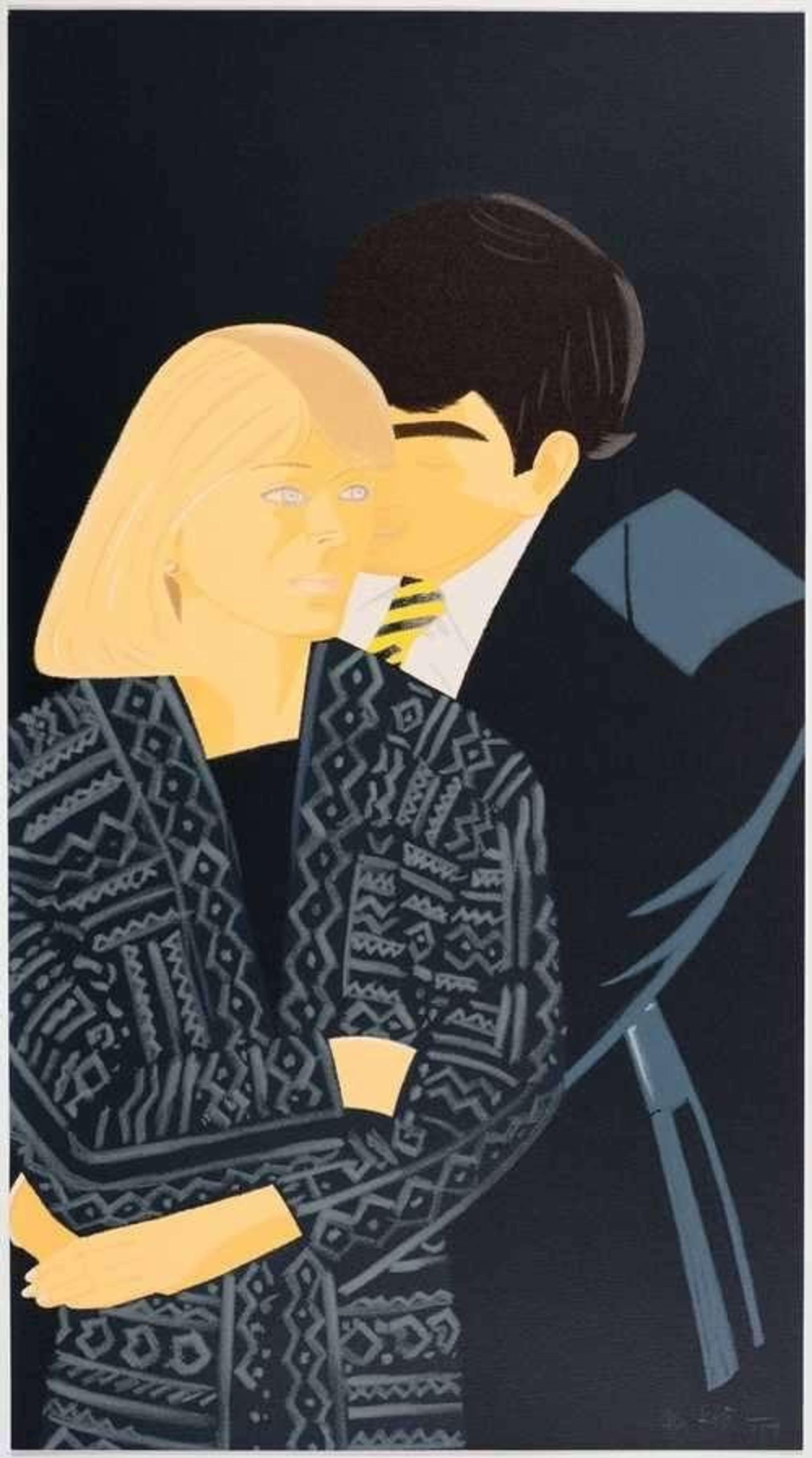 Pas De Deux IV (Vicky Hudspith And Wally Turbeville) - Signed Print by Alex Katz 1993 - MyArtBroker