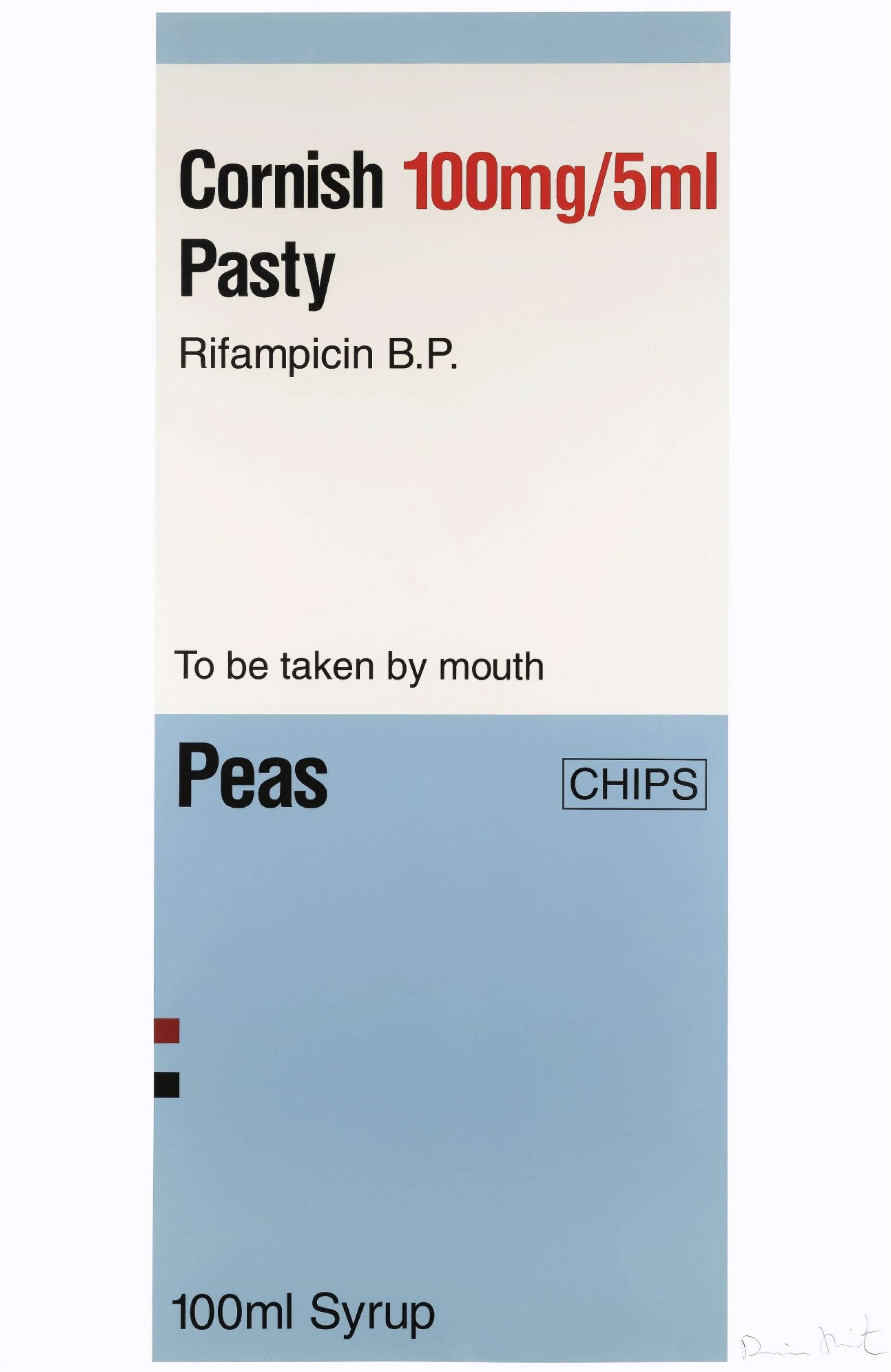 Cornish Pasty - Signed Print by Damien Hirst 1999 - MyArtBroker