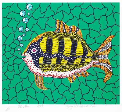 Depths Of The Sea - Signed Print by Yayoi Kusama 1989 - MyArtBroker