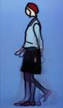 Julian Opie: Jennifer Walking - Signed Print