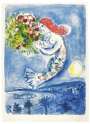 Marc Chagall: La Baie Des Anges (Côte d'Azur) - Signed Print