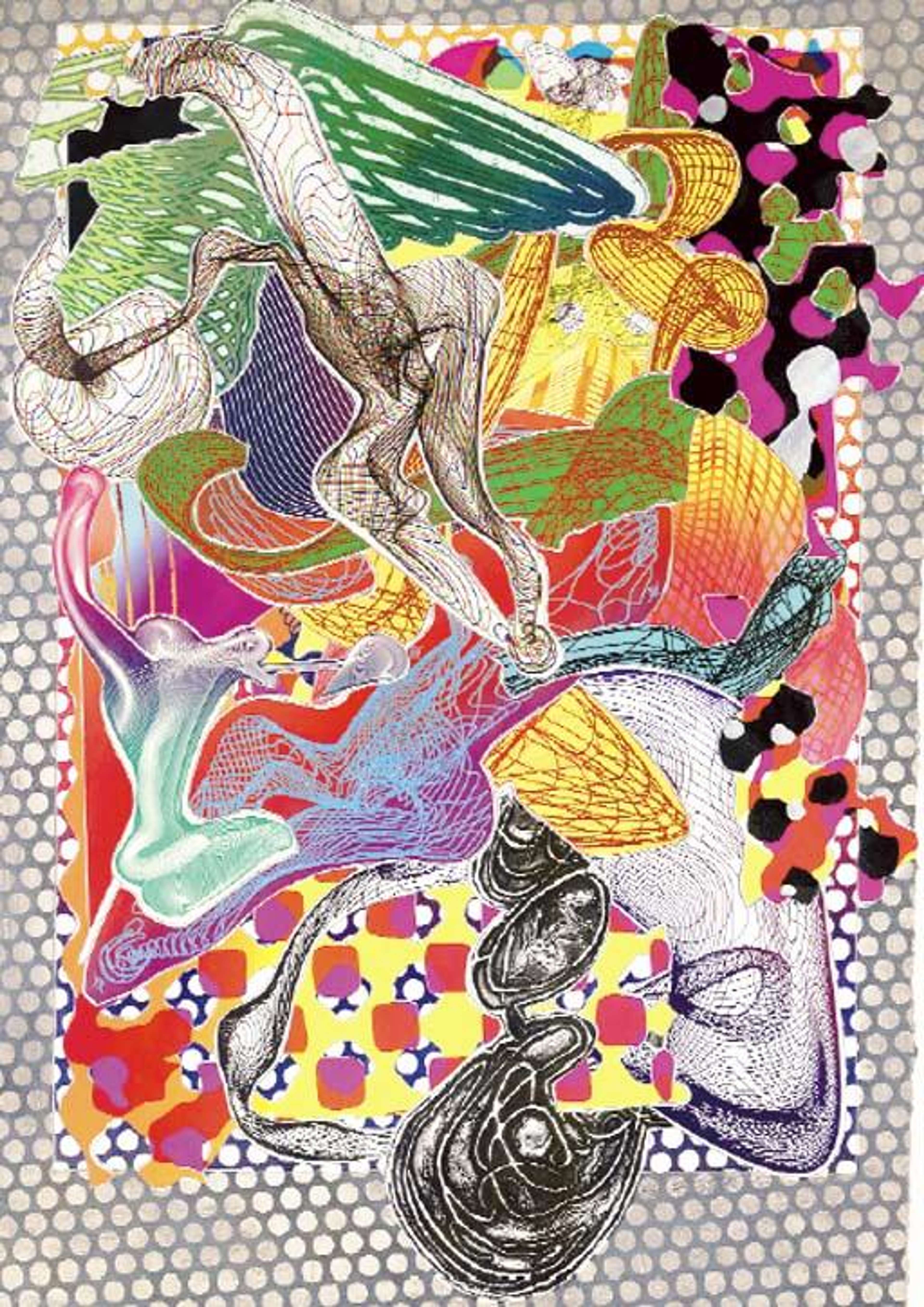 Riallaro - Signed Print by Frank Stella 1995 - MyArtBroker