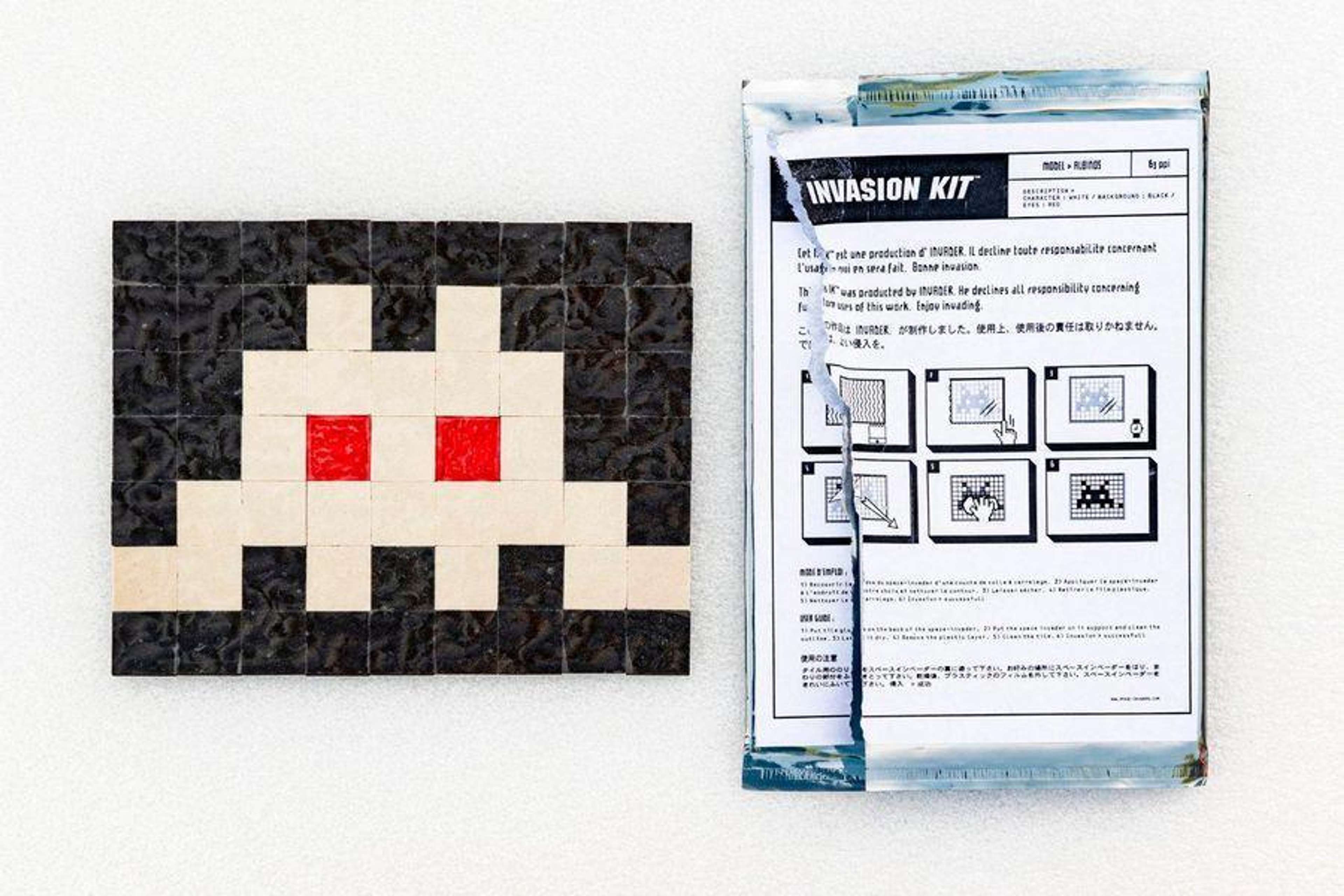 Invasion Kit 1, Albinos by Invader