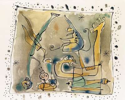 Après L’Orage - Signed Print by Joan Miró 1957 - MyArtBroker