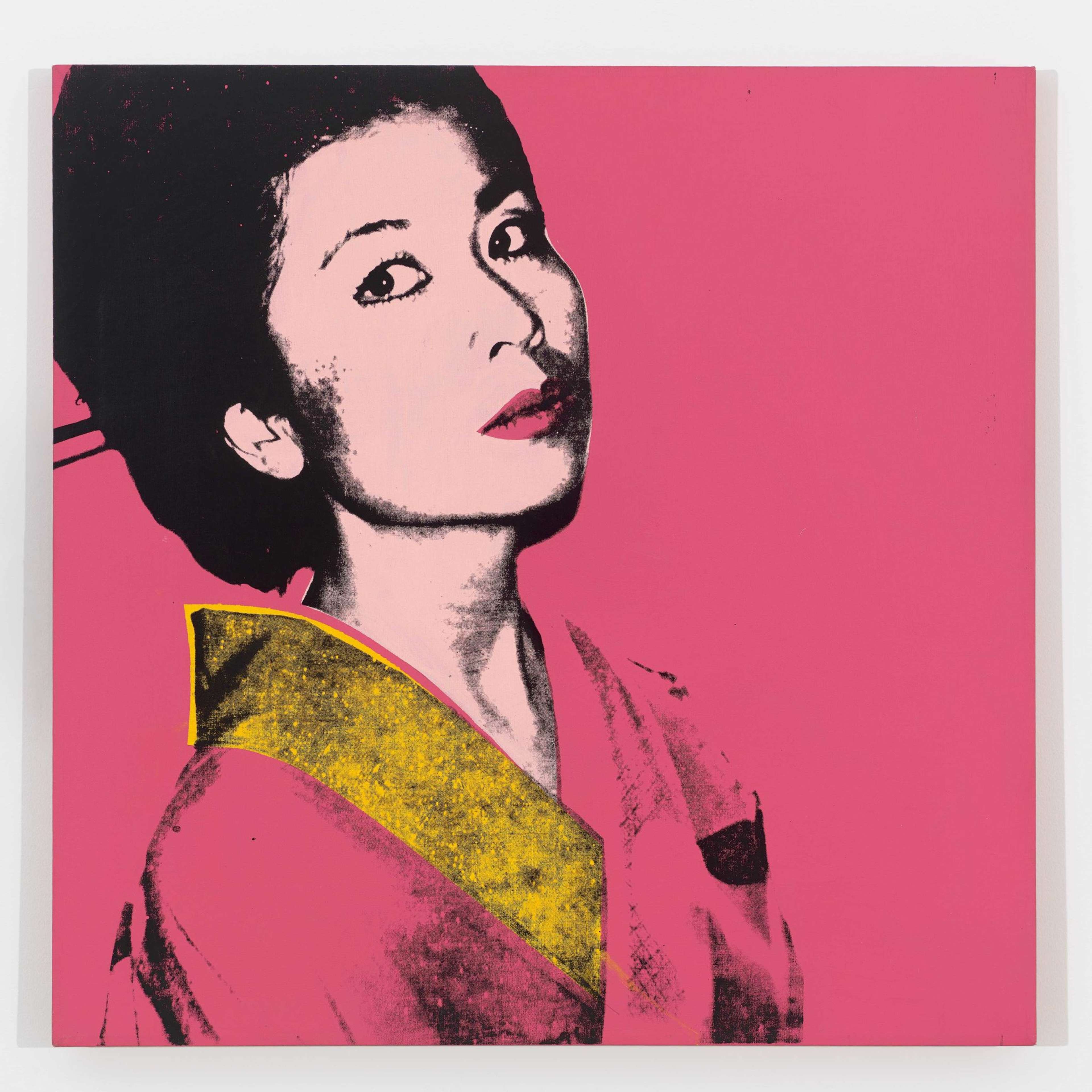 Image © Lévy Gorvy / Kimiko Powers by Andy Warhol - MyArtBroker