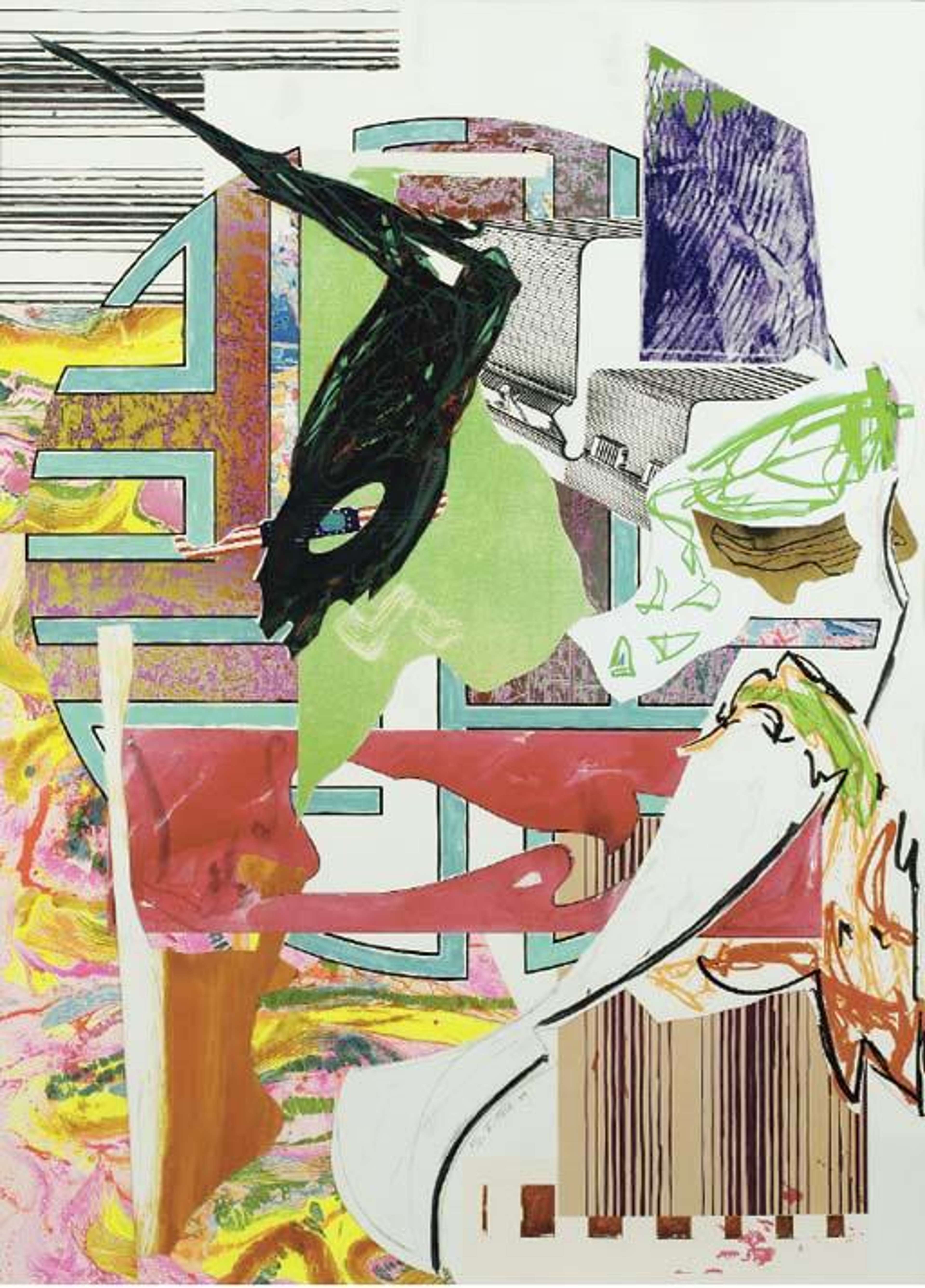 The Quarter Deck - Signed Print by Frank Stella 1985 - MyArtBroker