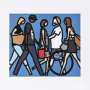 Julian Opie: Walking In Melbourne 1 - Unsigned Print