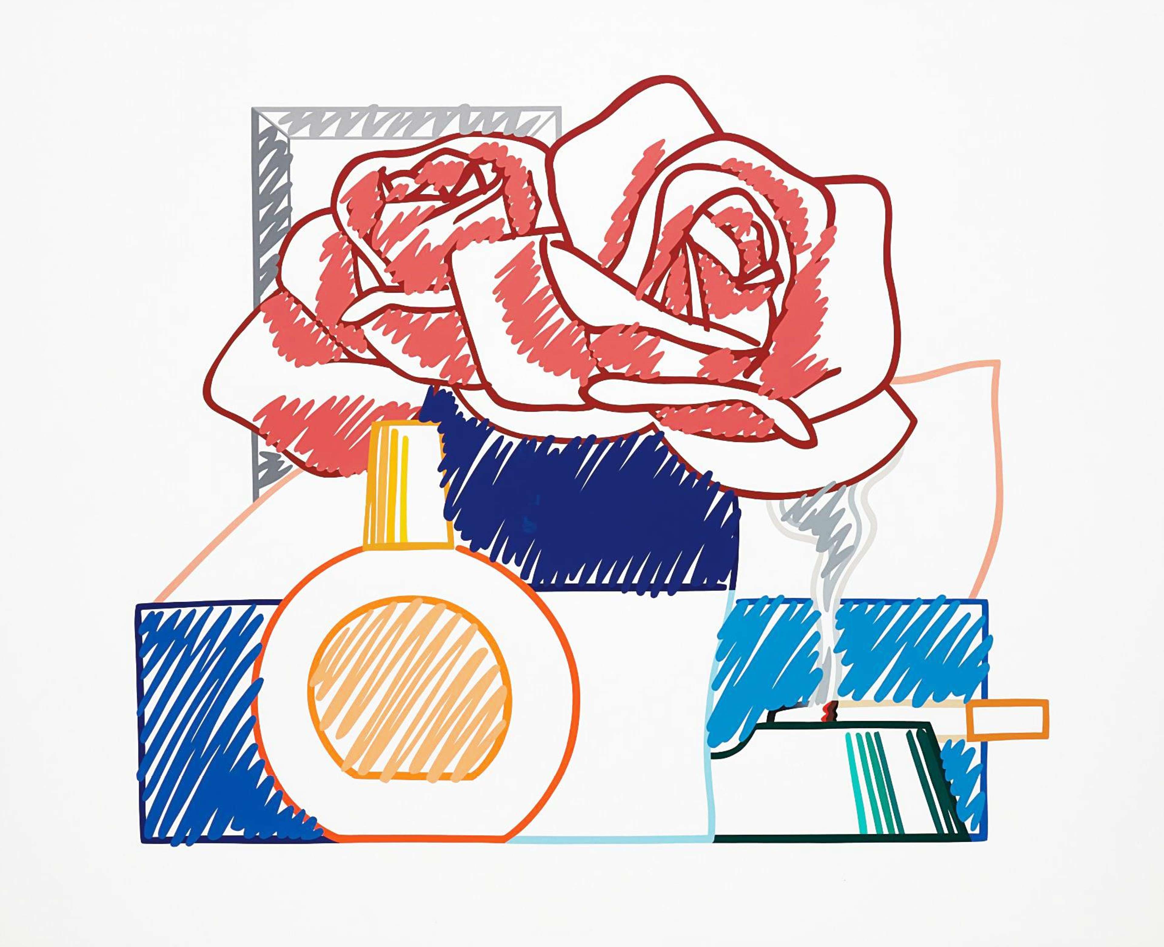 Scribble Version Of Still Life No. 58 - Signed Print by Tom Wesselmann 1991 - MyArtBroker