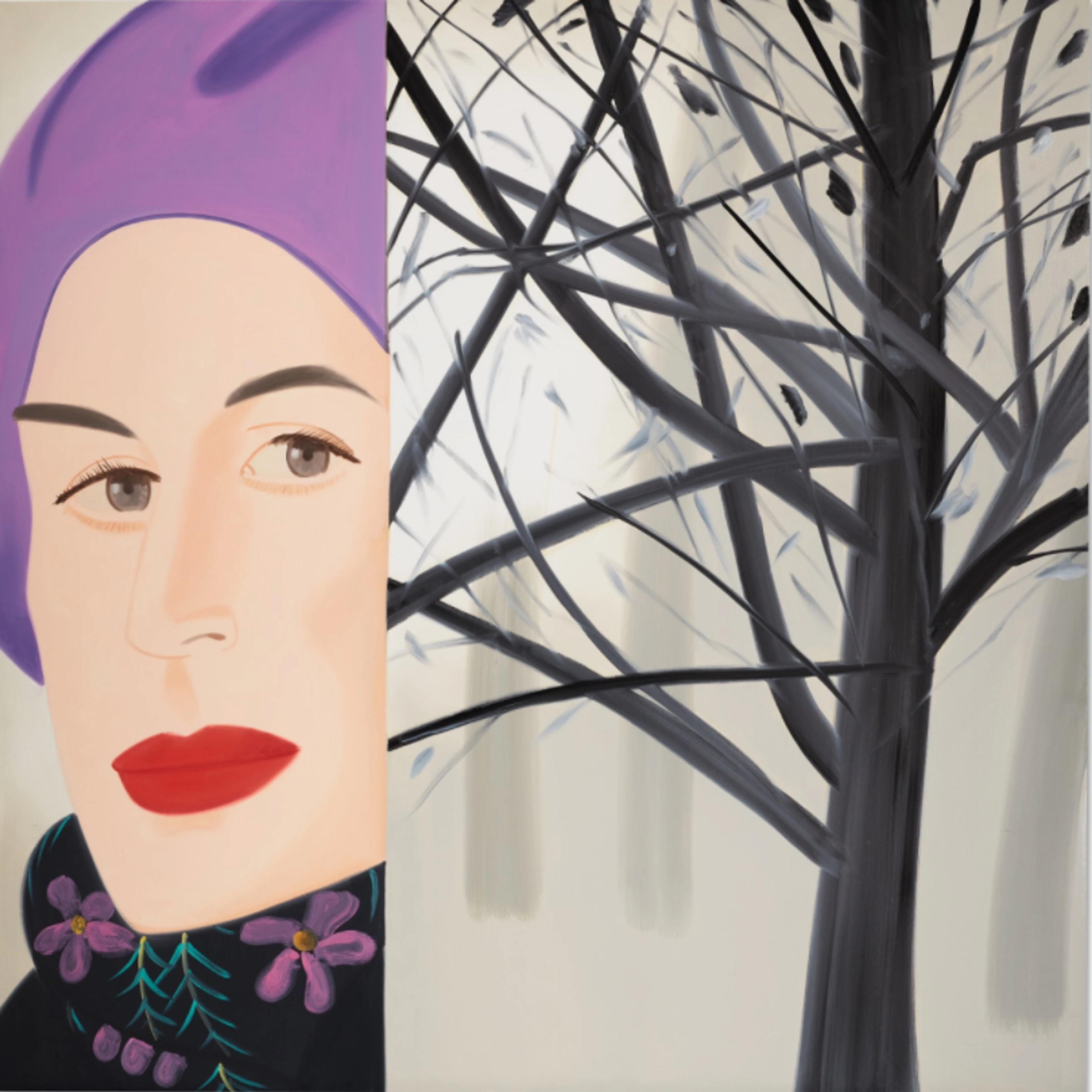 January 2 by Alex Katz