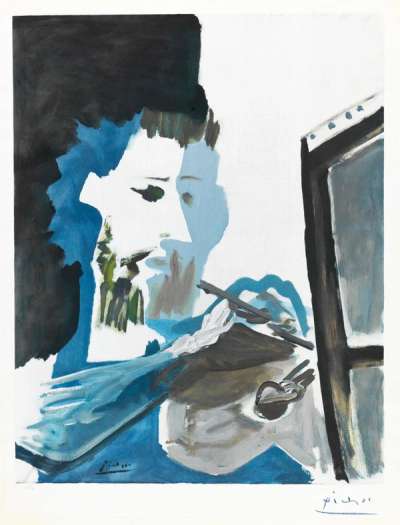 Le Peintre - Signed Print by Pablo Picasso 1957 - MyArtBroker