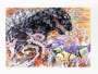 Takashi Murakami: An Homage To Director Hideaki: Godzilla Resurgence And Evangelion - Signed Print