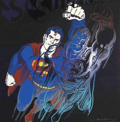 Superman (F. & S. II.260) - Signed Print by Andy Warhol 1981 - MyArtBroker