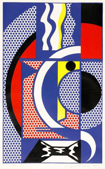 Modern Head #1 - Signed Print by Roy Lichtenstein 1970 - MyArtBroker