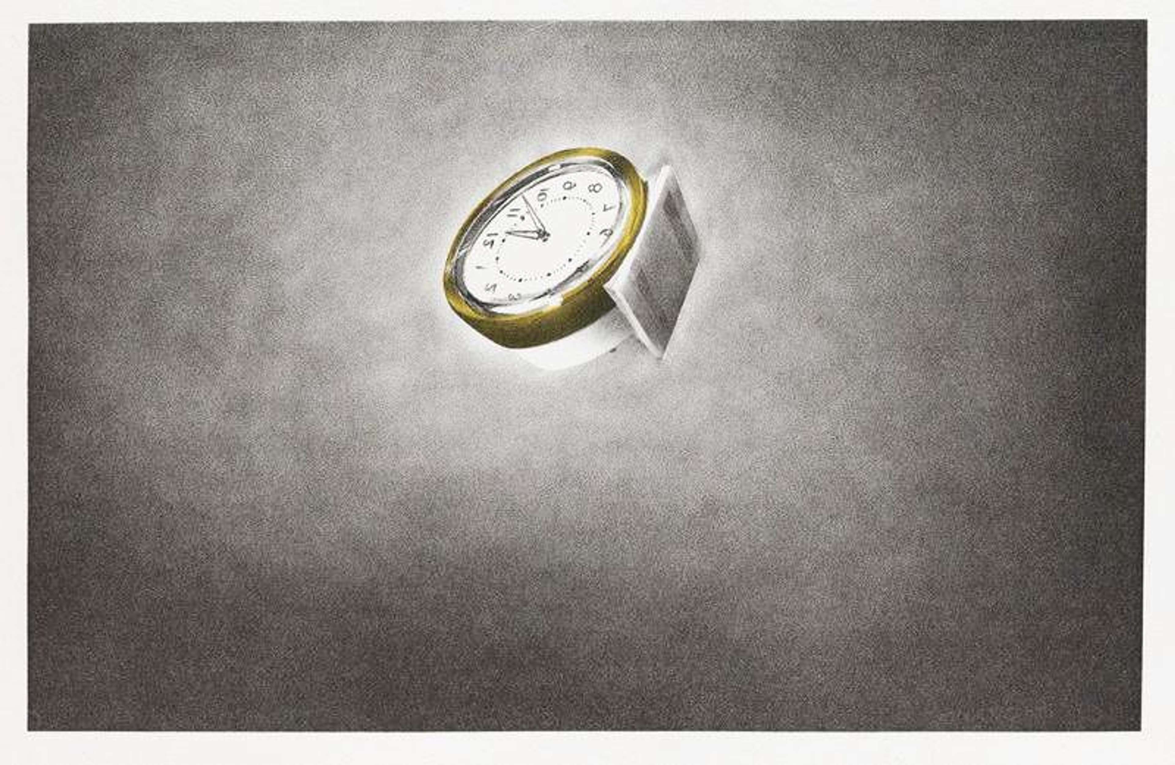 Clock - Signed Print by Ed Ruscha 1974 - MyArtBroker