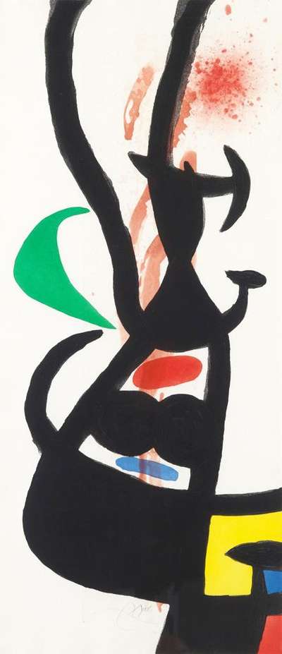 Le Chef Des Equipages - Signed Print by Joan Miró 1973 - MyArtBroker