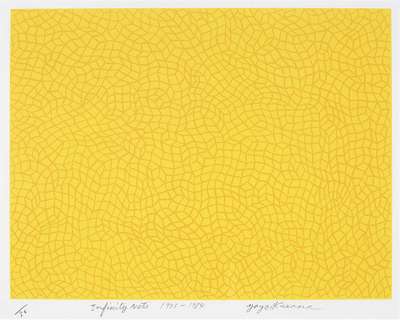 Infinity Nets - Signed Print by Yayoi Kusama 1953 - MyArtBroker