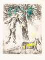 Marc Chagall: Fin Absalon (La Bible) - Signed Print