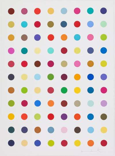 L-Isoleucine T-Butyl Ester - Signed Print by Damien Hirst 2018 - MyArtBroker