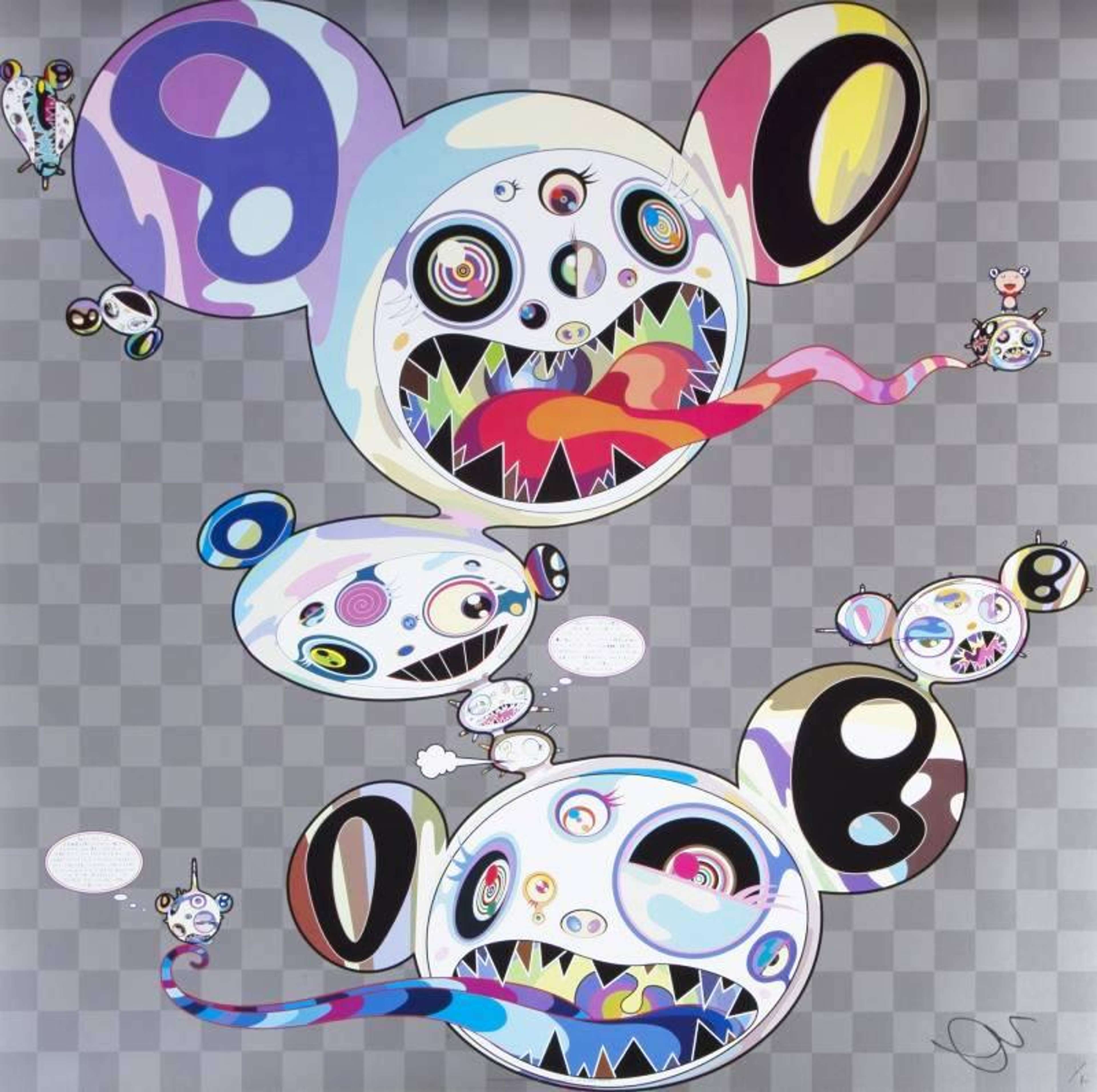 Parallel Universe - Signed Print by Takashi Murakami 2014 - MyArtBroker