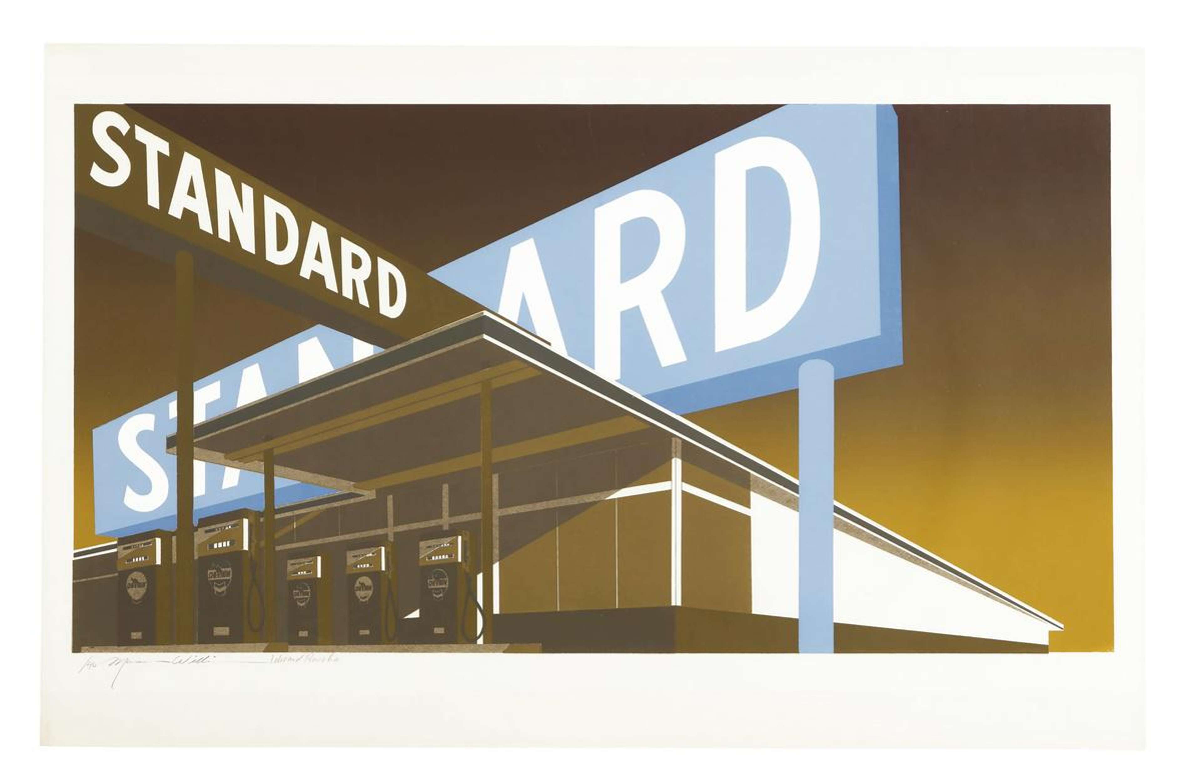 Double Standard - Signed Print by Ed Ruscha 1969 - MyArtBroker