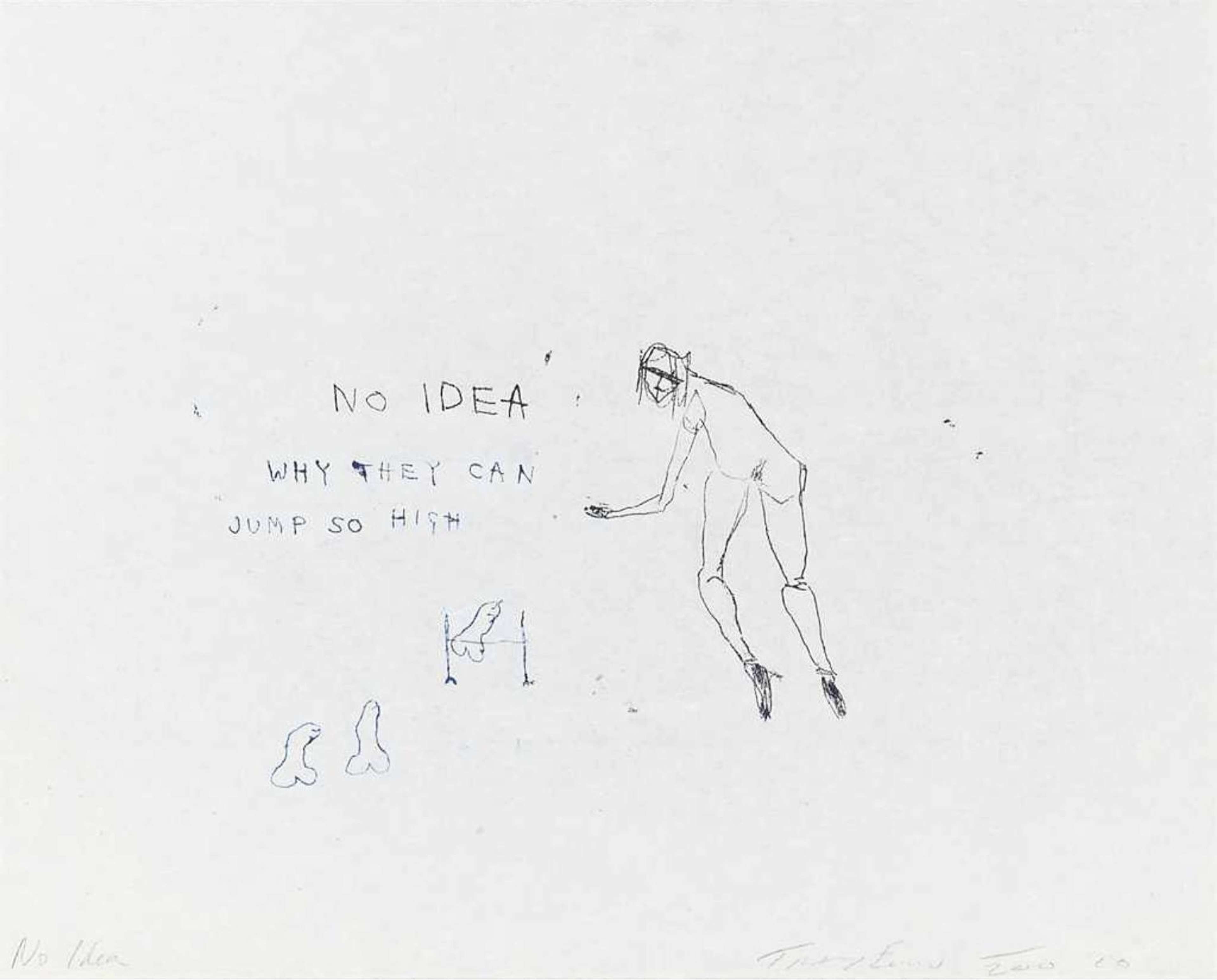 No Idea - Signed Print by Tracey Emin 2010 - MyArtBroker