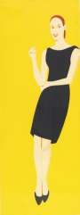 Alex Katz: Black Dress 5 (Ulla) - Signed Print