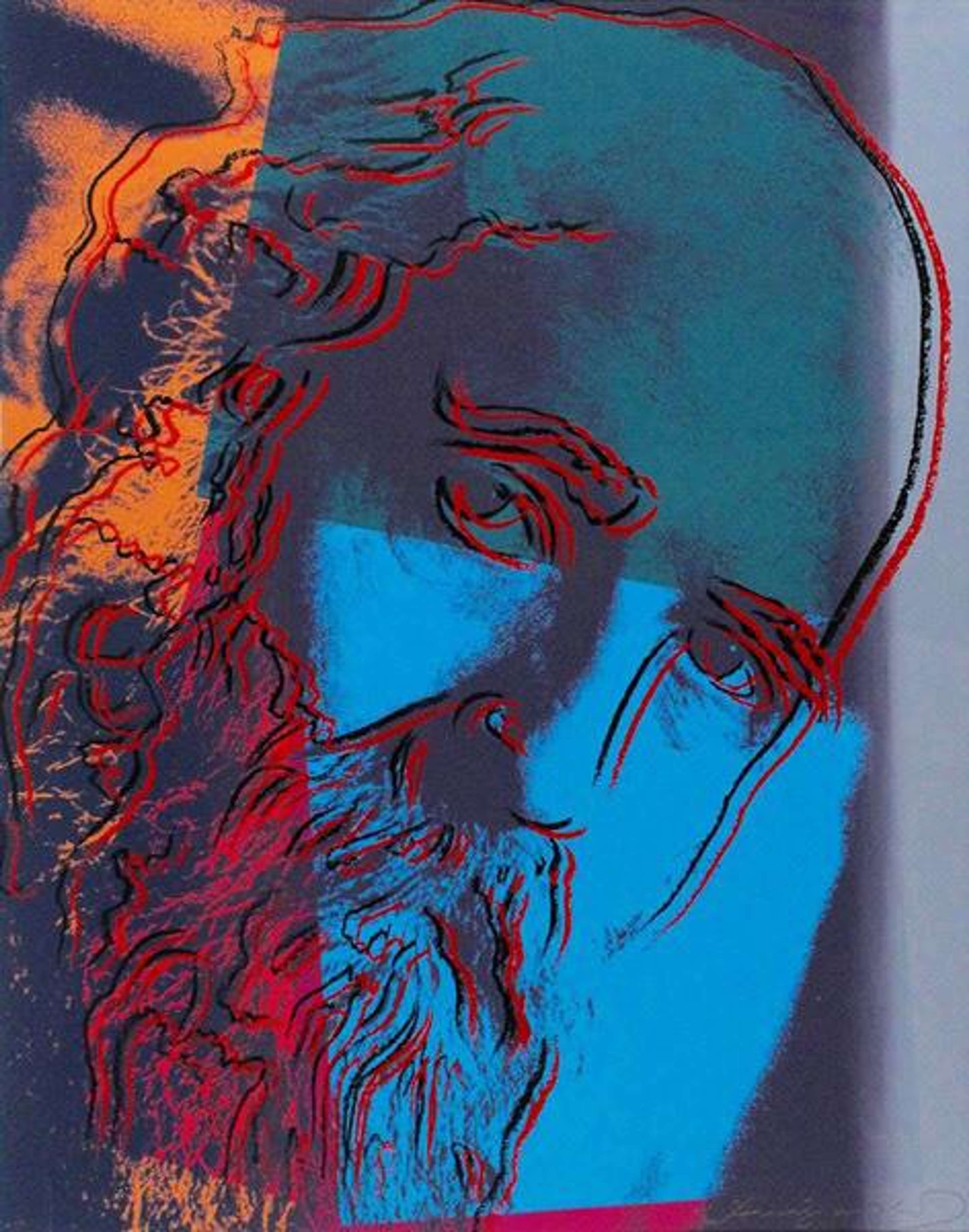 Martin Buber (F. & S. II.228) - Signed Print by Andy Warhol 1980 - MyArtBroker