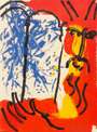 Marc Chagall: Moses - Signed Print