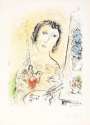 Marc Chagall: Autoportrait - Signed Print