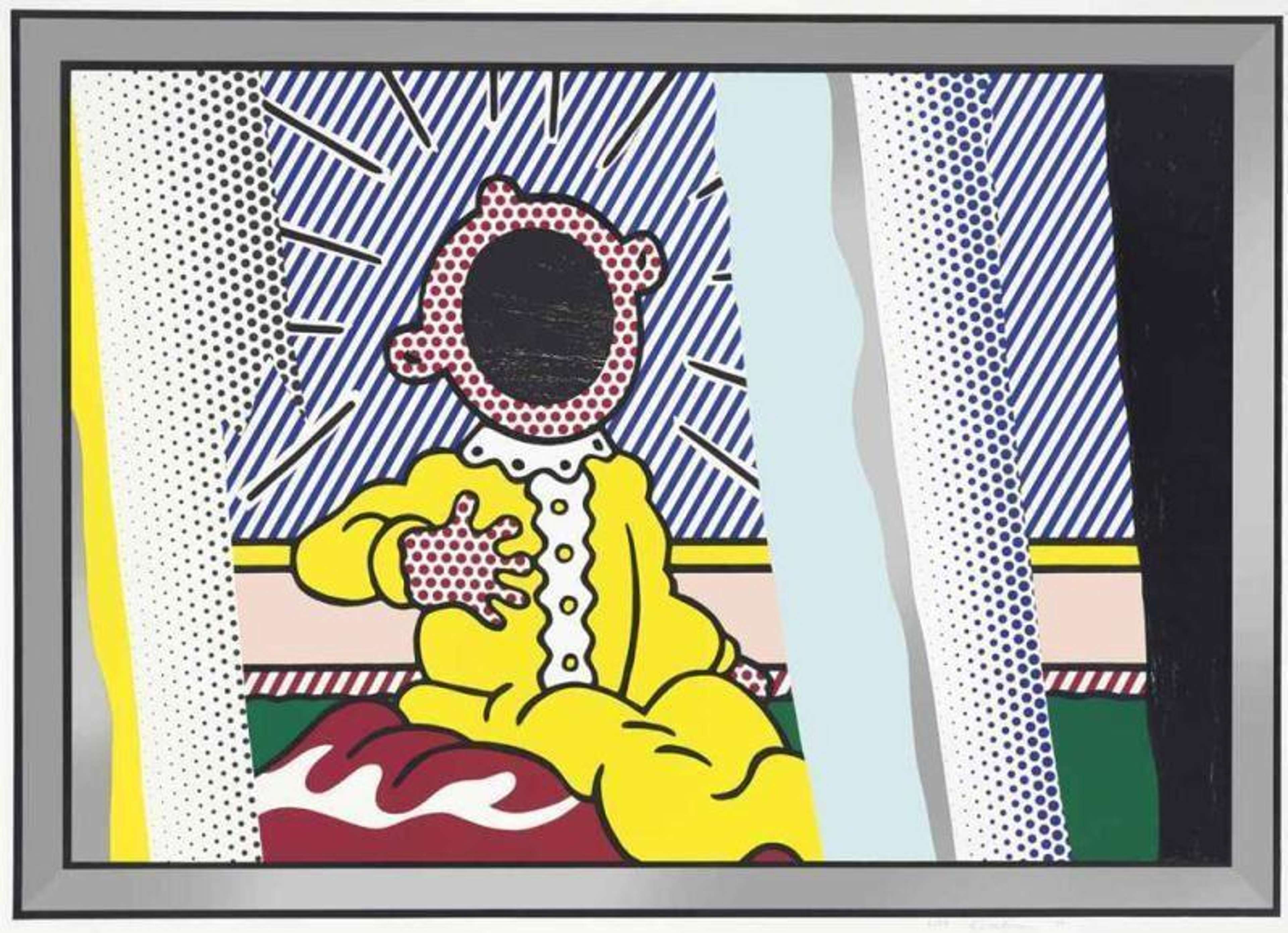 Reflections On The Scream by Roy Lichtenstein