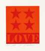 Robert Indiana: First Love - Signed Print