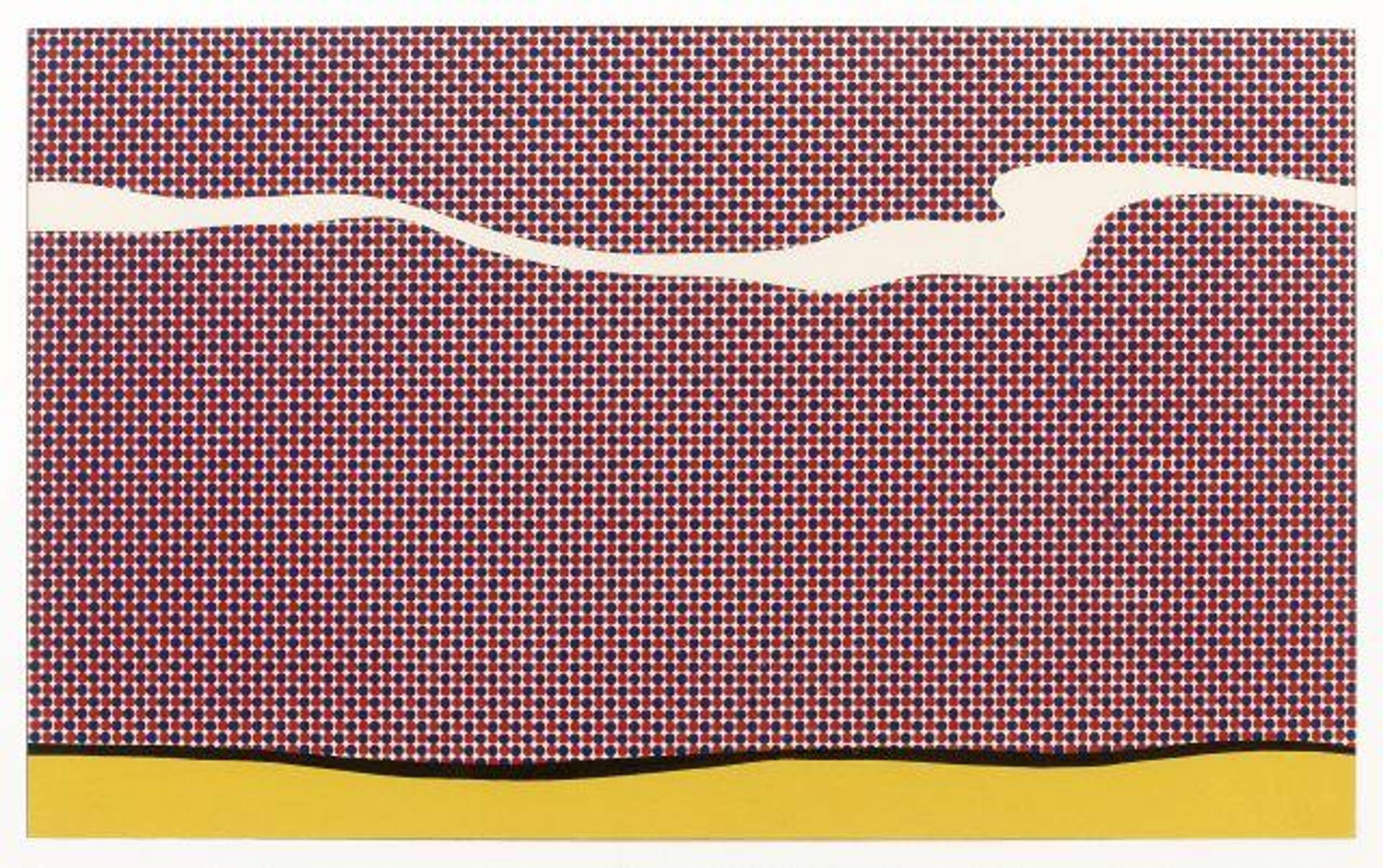 Landscape 1 - Signed Print by Roy Lichtenstein 1967 - MyArtBroker