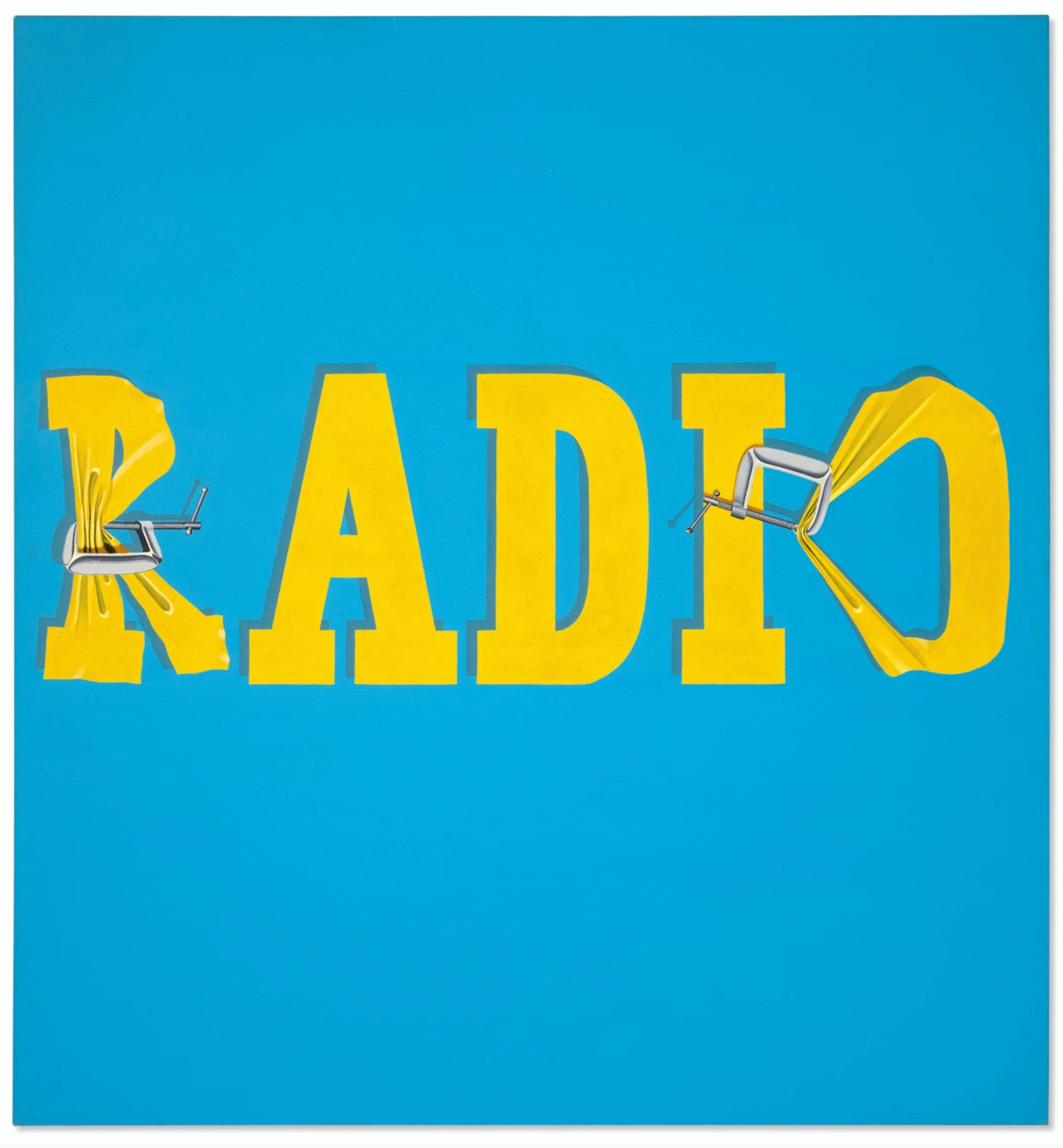 Hurting The Word Radio No.2 by Ed Ruscha