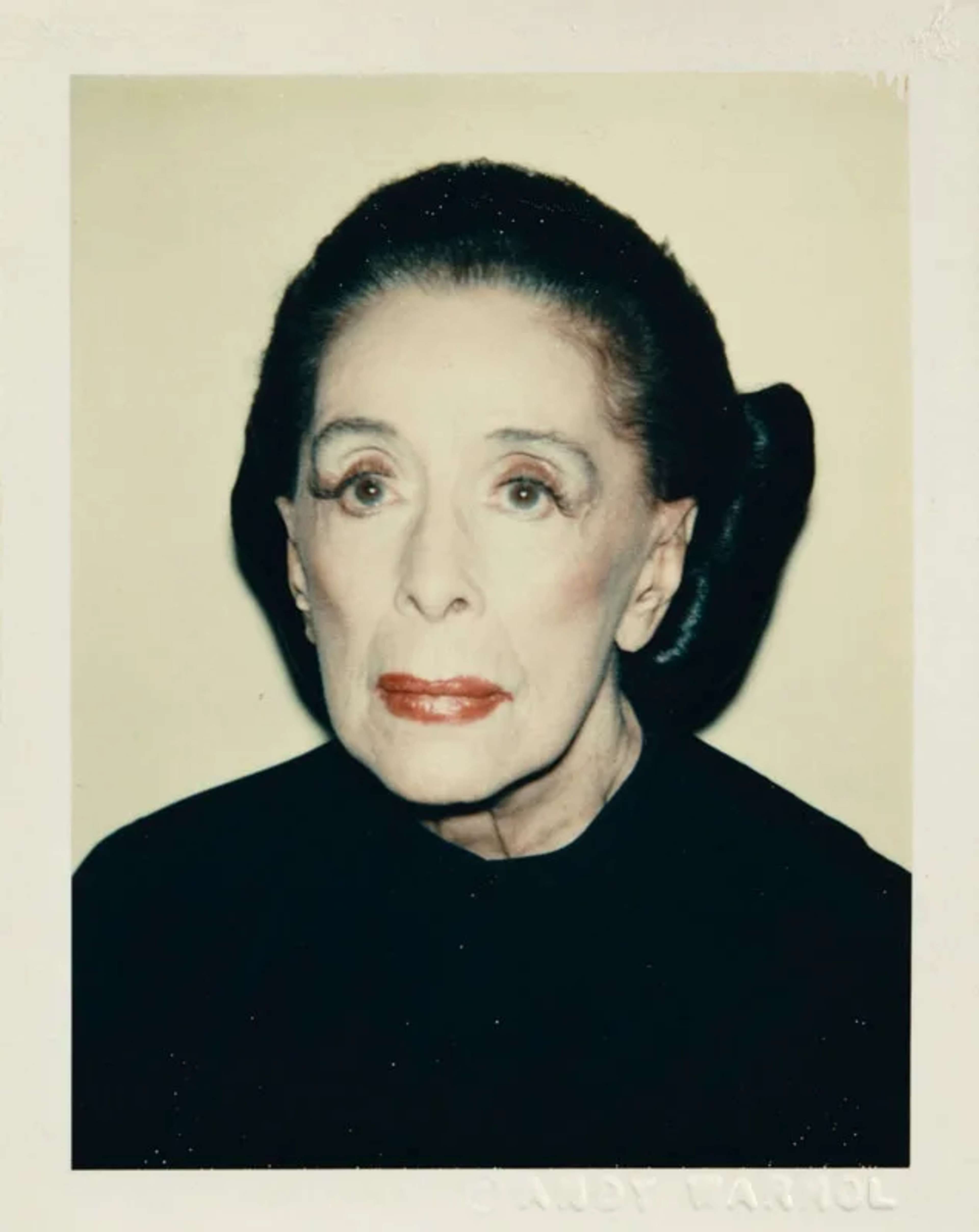 Martha Graham by Andy Warhol