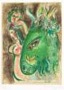 Marc Chagall: Paradis En Vert - Signed Print