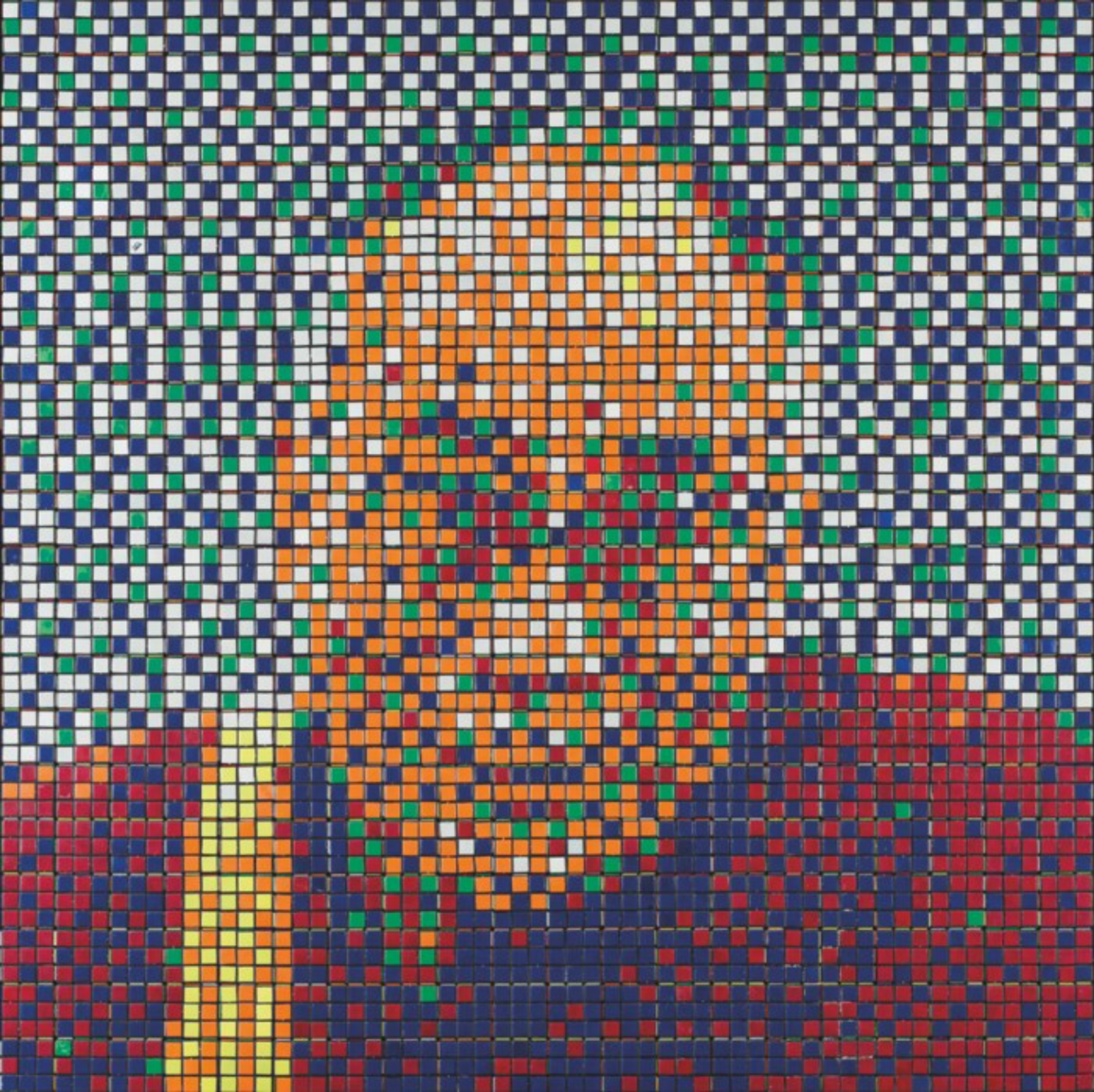 400 Chinese Cubes by Invader