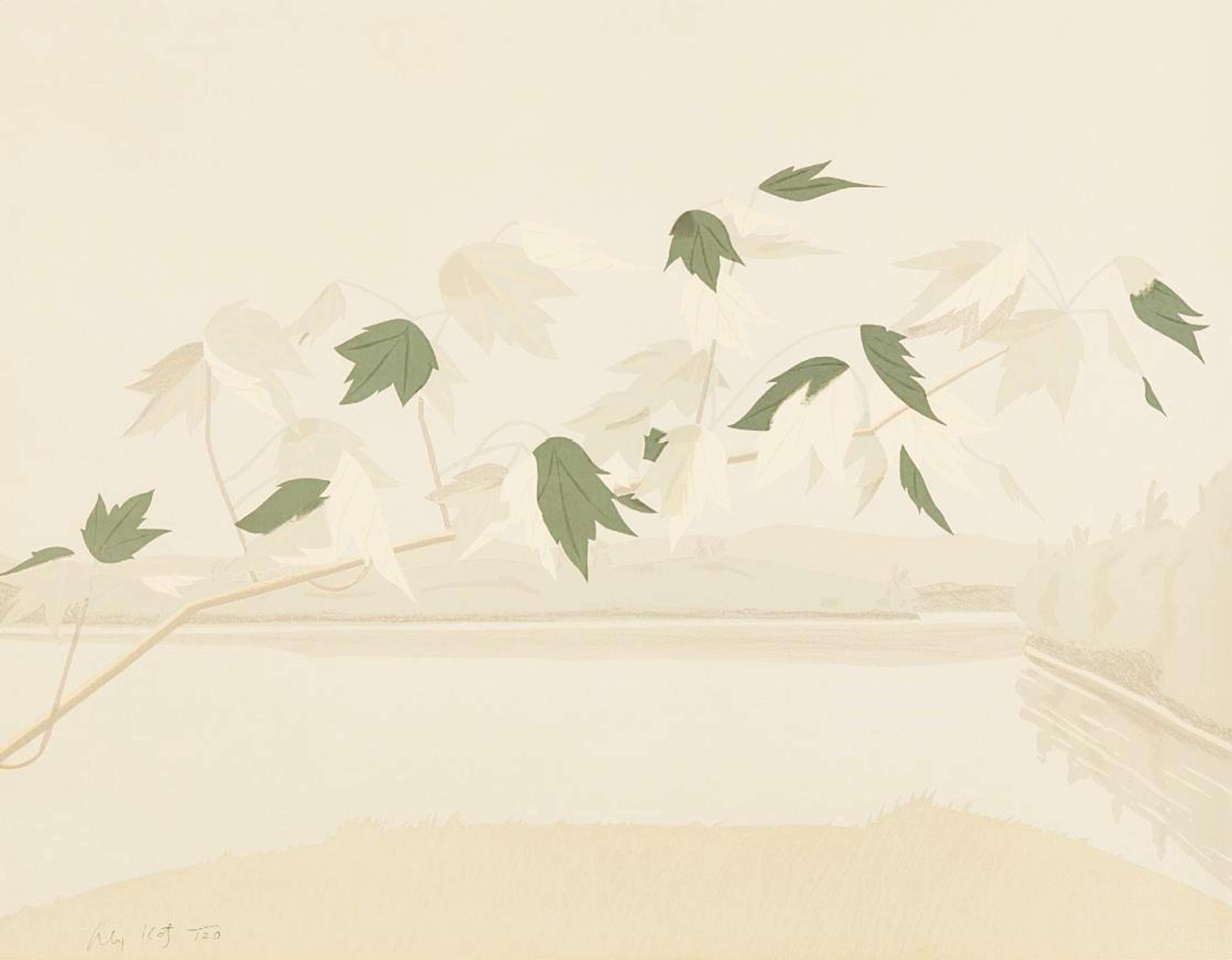 Late July 2 - Signed Print by Alex Katz 1971 - MyArtBroker