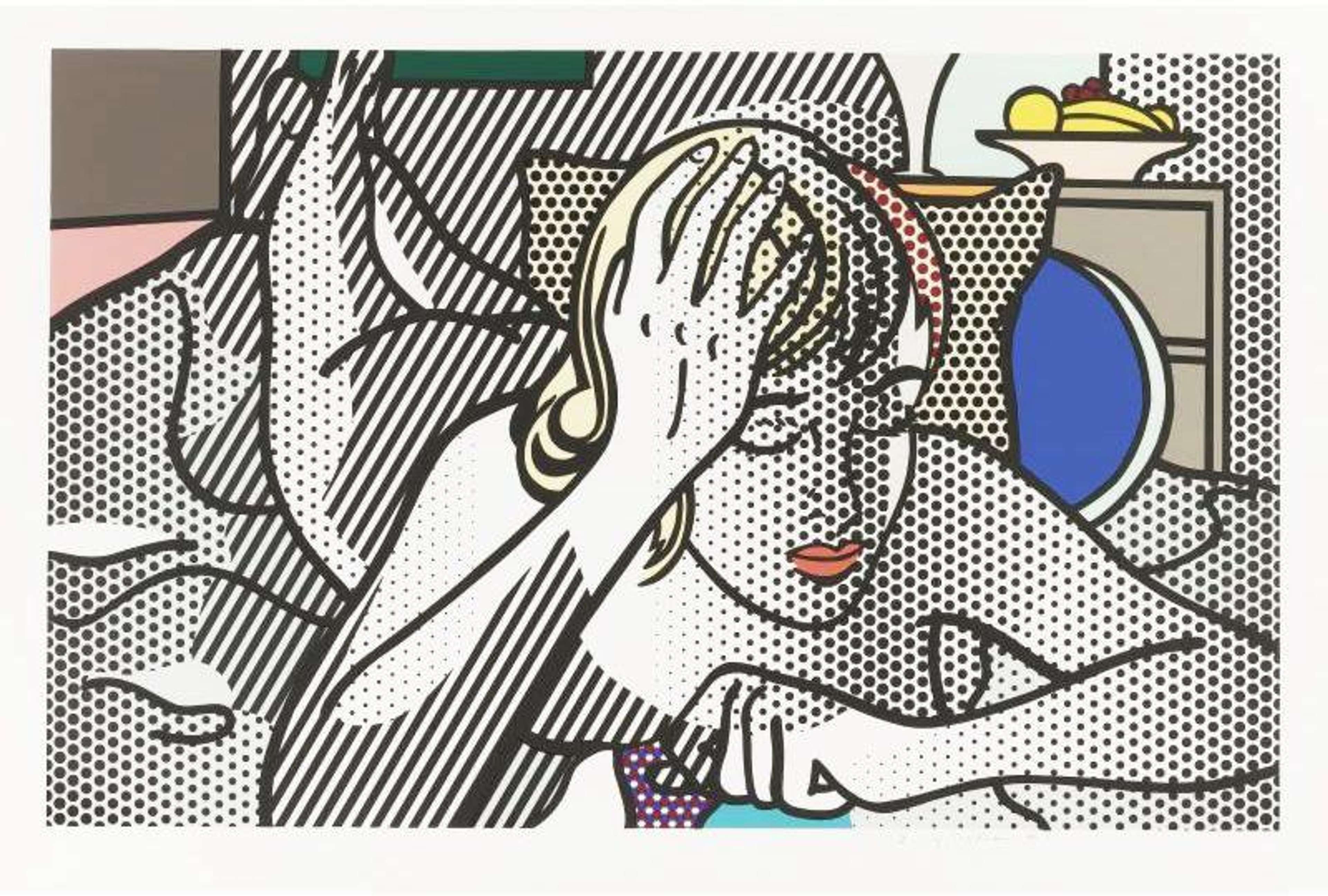 Thinking Nude by Roy Lichtenstein