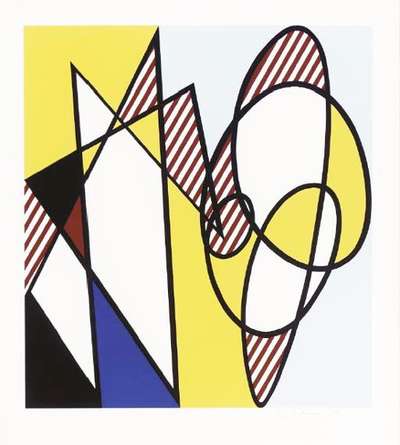 Best Buddies - Signed Print by Roy Lichtenstein 1991 - MyArtBroker