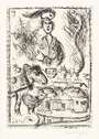 Marc Chagall: Le Village - Signed Print