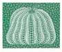 Yayoi Kusama: Pumpkin (green) - Signed Print