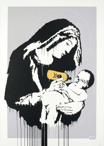 Toxic Mary - Signed Print by Banksy 2003 - MyArtBroker