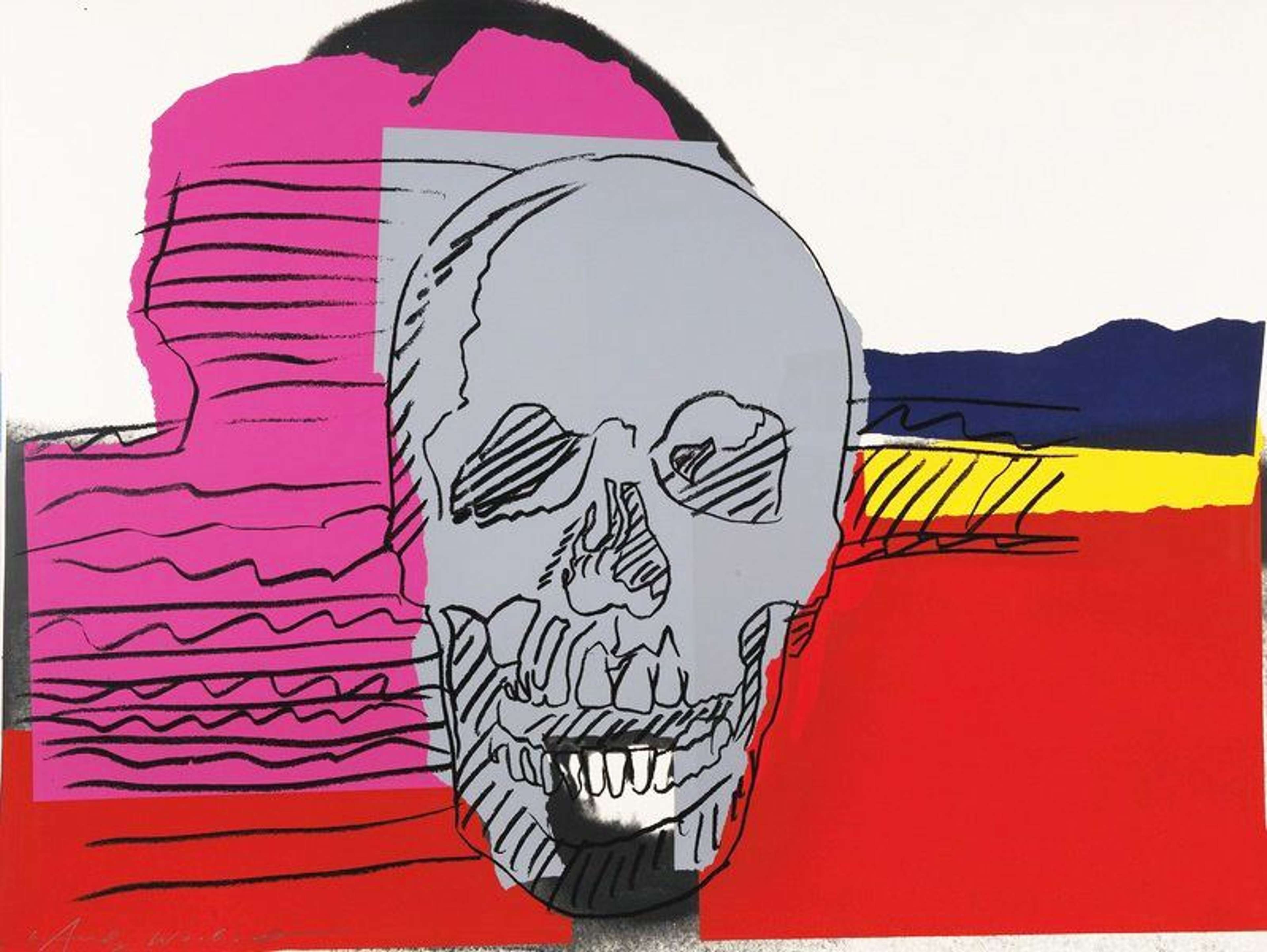 Skull (F. & S. II.159) by Andy Warhol