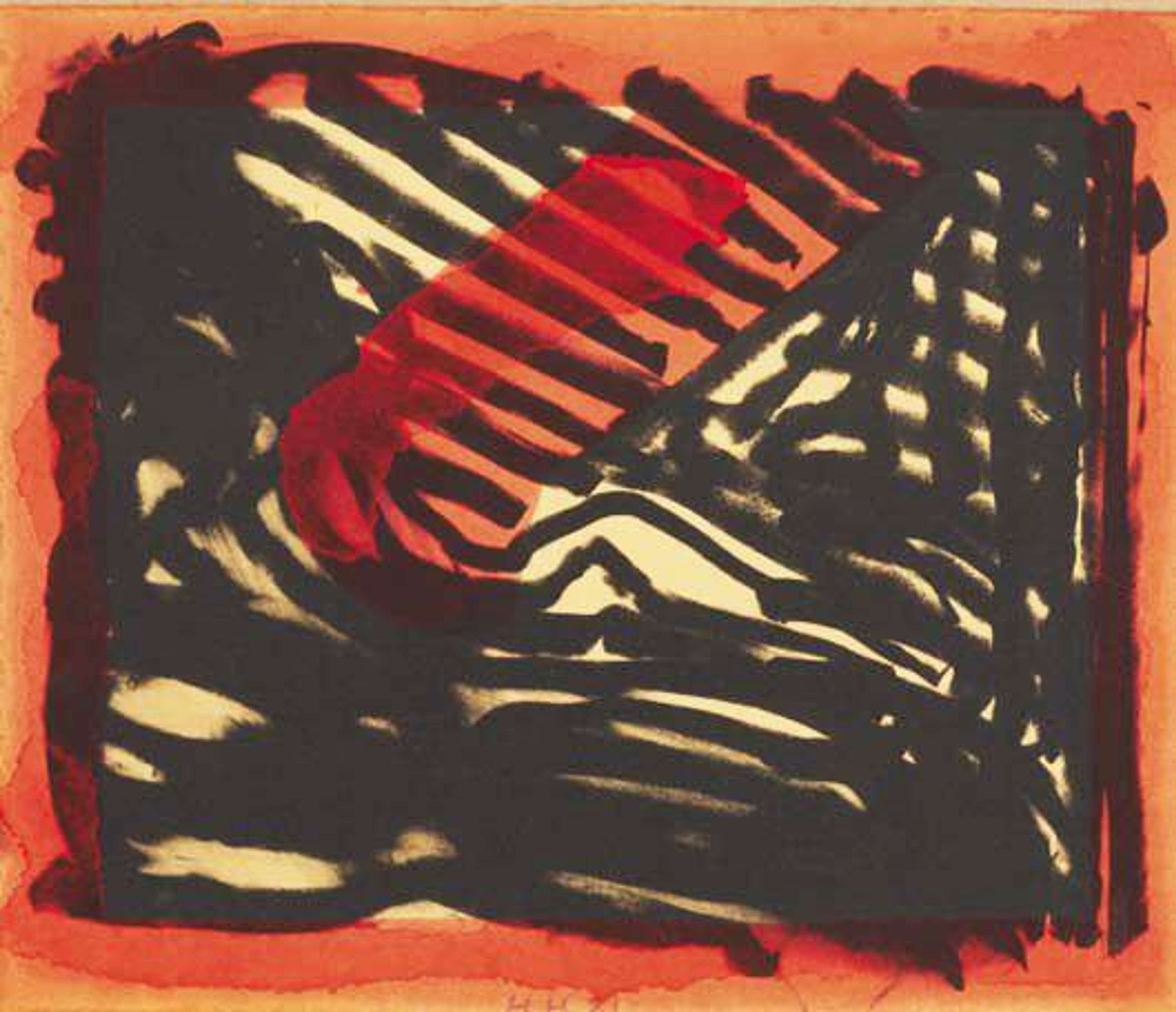 Red Eye - Signed Print by Howard Hodgkin 1981 - MyArtBroker