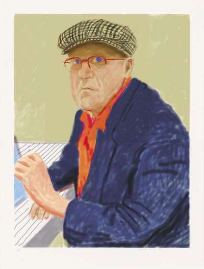Self-Portrait II - Signed Print by David Hockney 2012 - MyArtBroker