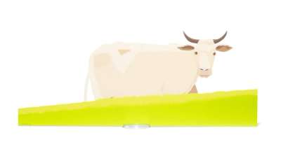 Cow (Small) - Signed Print by Alex Katz 2004 - MyArtBroker